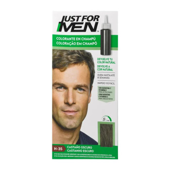 Just For Men Colorant Brun Foncé - Couvrance naturelle Kermatone