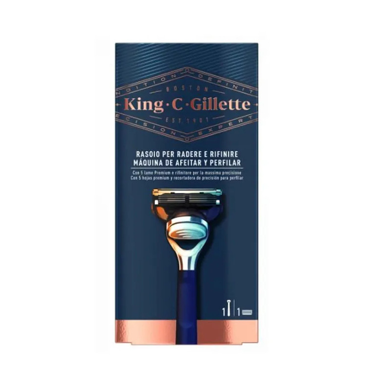 Gillette King Shaver & Shape Machine - Rasage parfait Kermatone