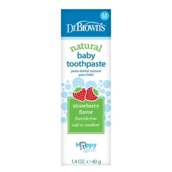 Dentifrice Fraise Dr.Brown's 40g - Kermatone