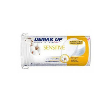 Demak Up Oval Sensitive – Disques Démaquillants Doux | Kermatone