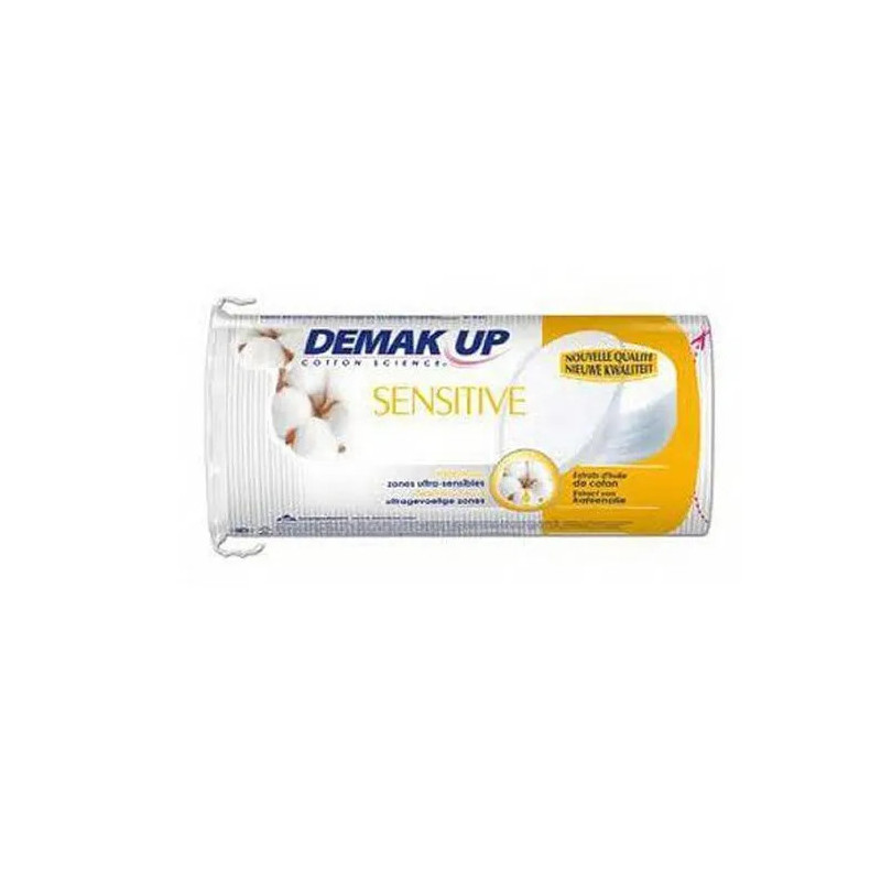 Demak Up Oval Sensitive – Disques Démaquillants Doux | Kermatone