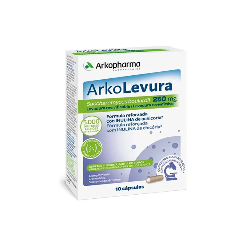 Arkopharma Arko-Levura Saccharomyces - Bien-être intestinal | Kermatone