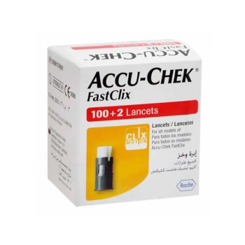 Accu-Chek Fastclix Lancettes 102U - Douceur et Précision | Kermatone