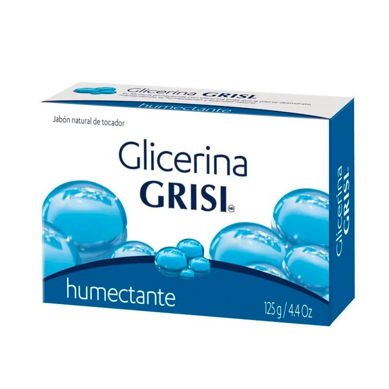 Savon Glycériné Grisi Sensible 125g - Hydratation douce | Kermatone