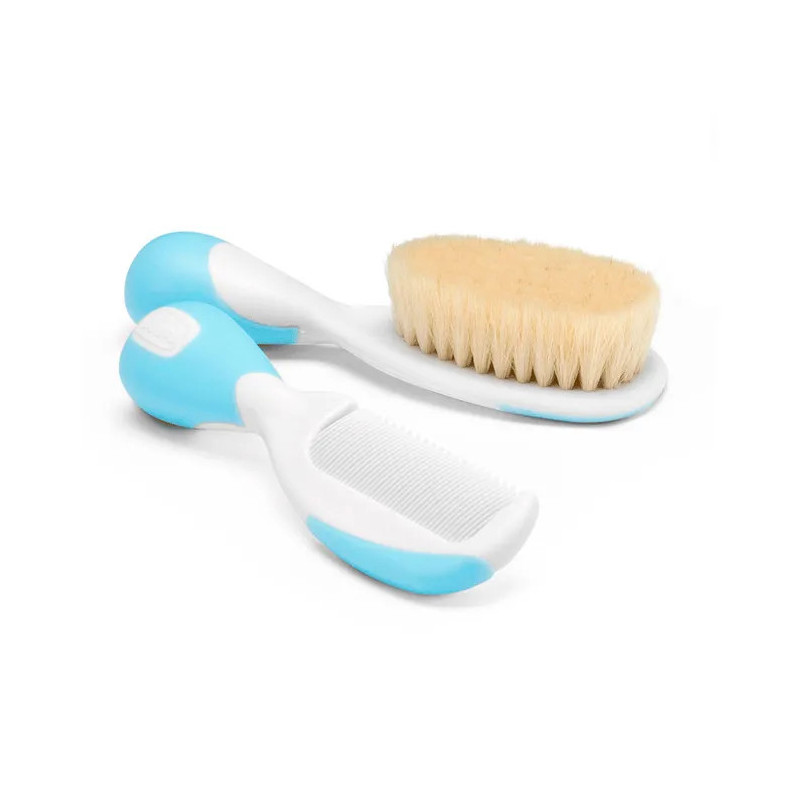 Chicco Brosse et Peigne à Cheveux Naturels - Kermatone