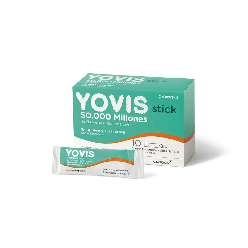 Yovis 10 Stick Bucodispensable - Ferments Actifs | Kermatone