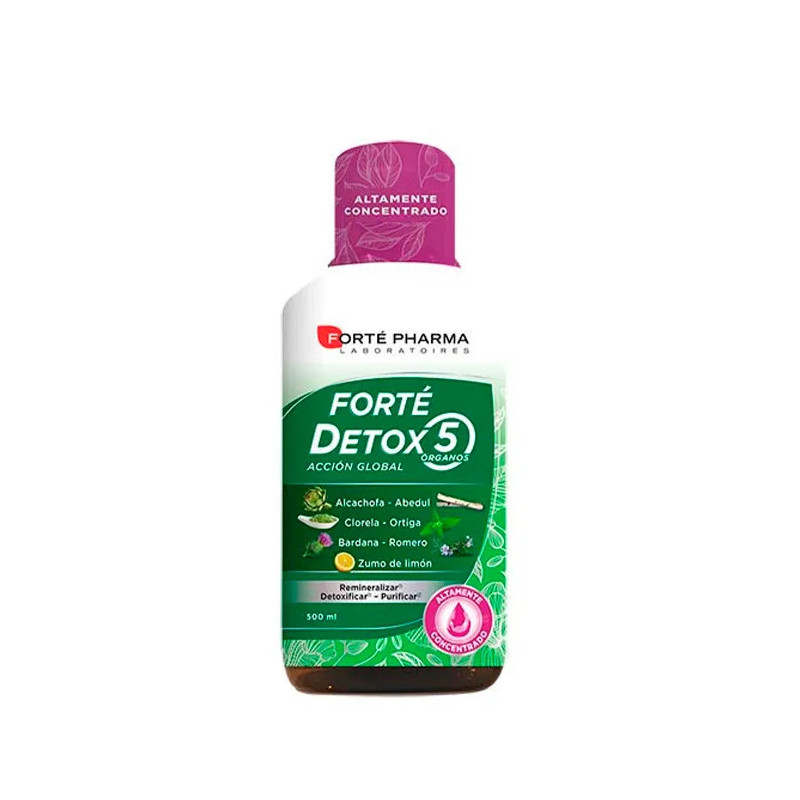 Forté Pharma Detox 5 Orgues - Détoxifiez-vous naturellement | Kermatone
