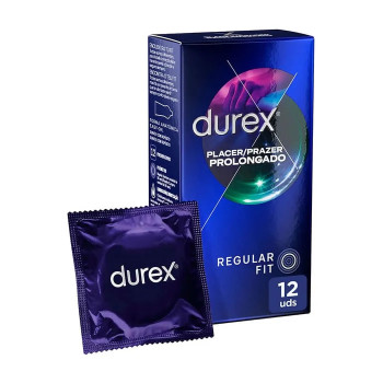Durex Prolonged Pleasure - Préservatifs 12 unités | Kermatone