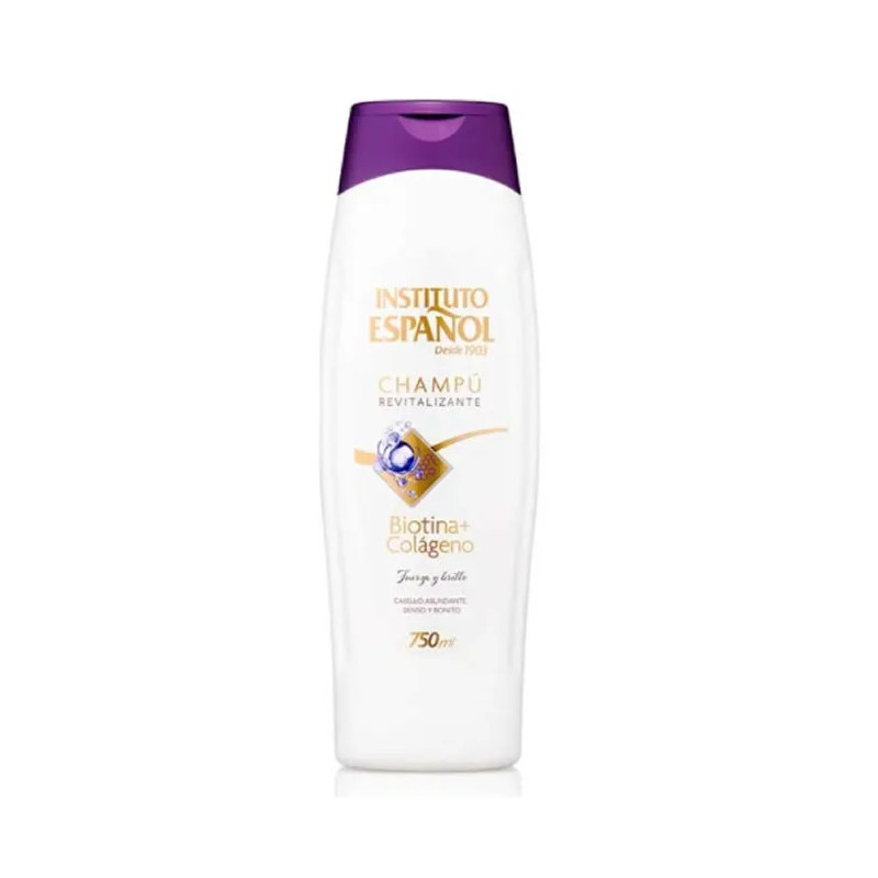 Shampooing Revitalisant Biotine + Collagène - Instituto Español 750ml | Kermatone