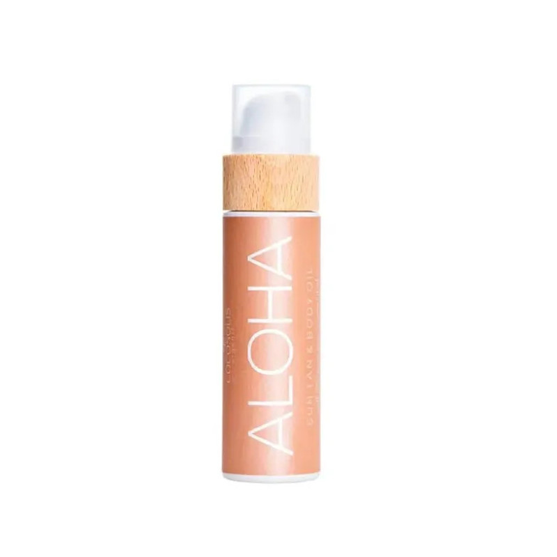 Cocosolis Aloha Sun Tan & Body Oil 110ml - Bronzage éclatant | Kermatone