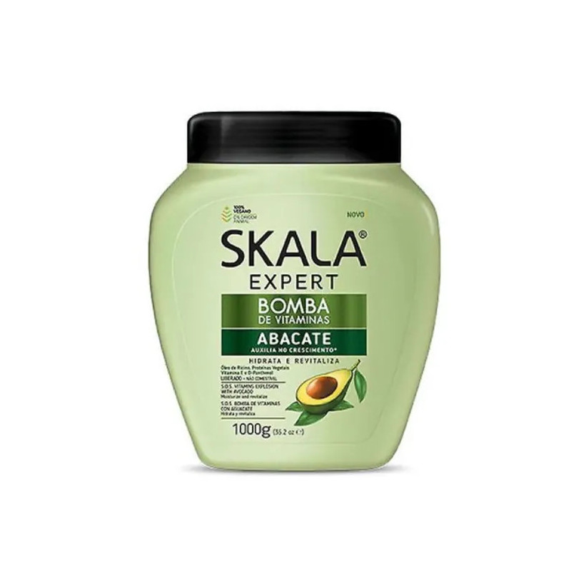 Skala Vitamin Bomb Avocat 1000ml - Cheveux Nourris | Kermatone