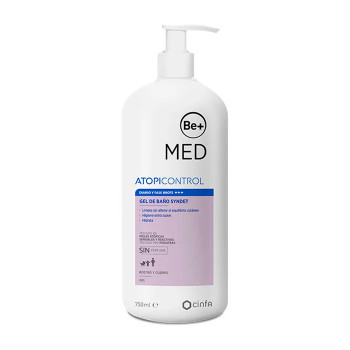 Be+ Syndet Gel de Bain Peau Atopique 750ml - Kermatone