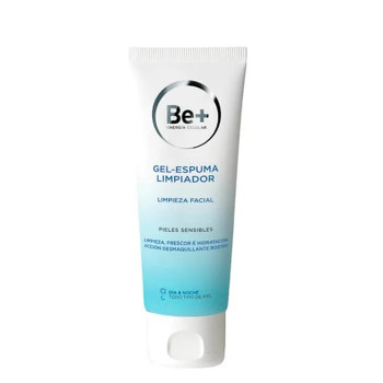 Be+ Gel Nettoyant Moussant 200ml - Douceur & Efficacité | Kermatone