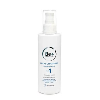 Be+ Lait Démaquillant 200ml - Nettoyage Doux Kermatone