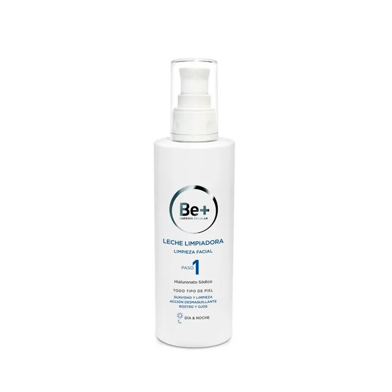 Be+ Lait Démaquillant 200ml - Nettoyage Doux Kermatone