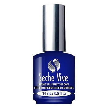 Seche Vive Top Coat Effet Gel 14ml - Brillance Instantanée | Kermatone