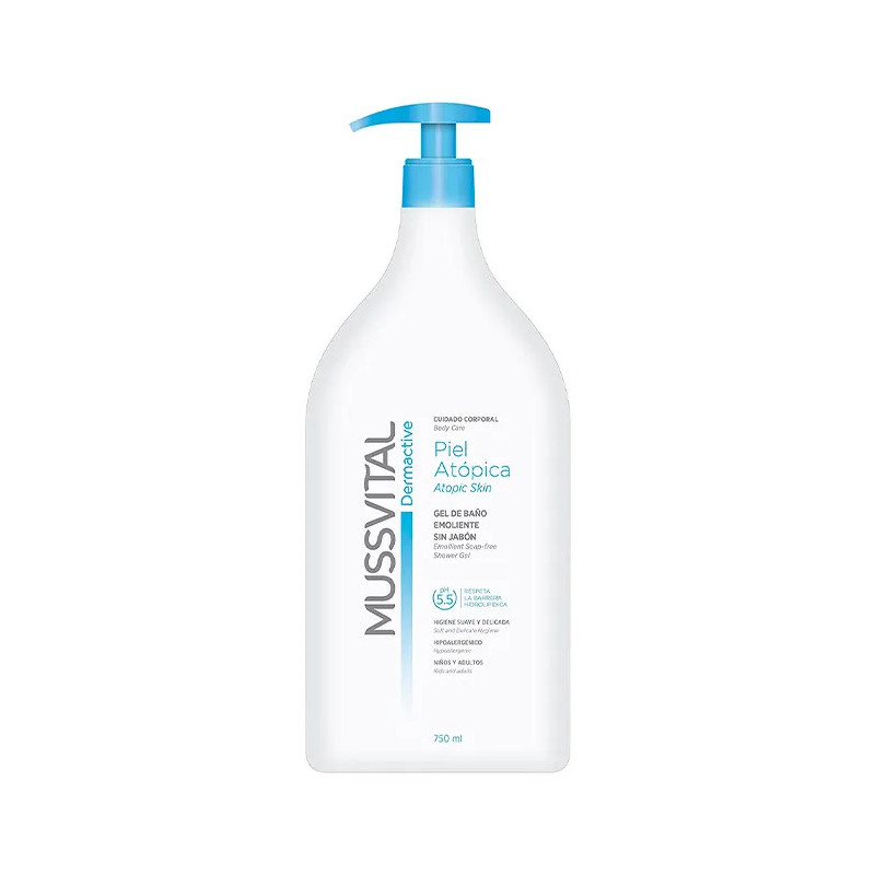 Mussvital Derma Lait Peau Atopique 750ml - Kermatone