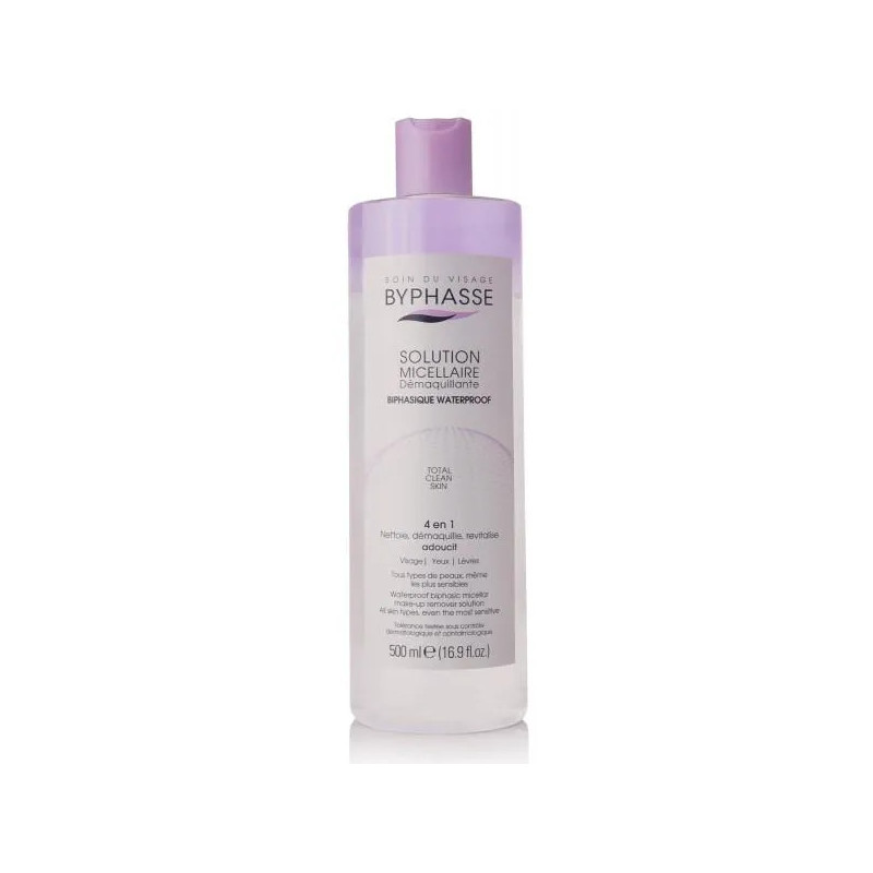 Démaquillant Bifasique Waterproof Byphasse 500ml - Kermatone