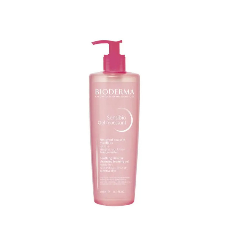 Bioderma Sensibio Gel Nettoyant 500ml - Douceur & Éclat | Kermatone