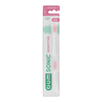 Recharge Brosse à Dents Gum Sonic Sensitive - Prendre soin de vos dents | Kermatone