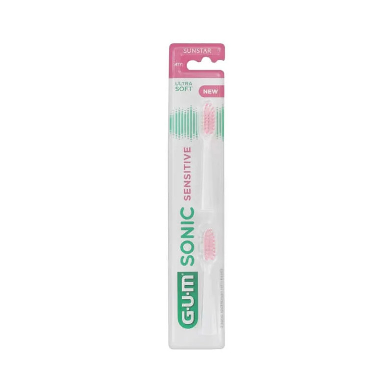 Recharge Brosse à Dents Gum Sonic Sensitive - Prendre soin de vos dents | Kermatone