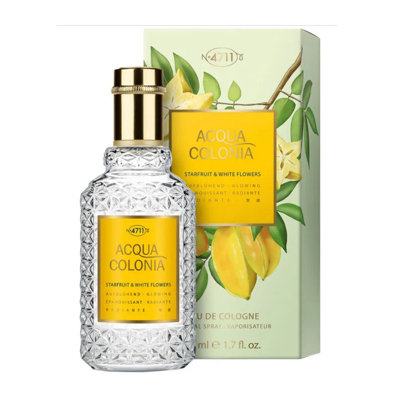 4711 Acqua Colonia Starfruit & White Flowers - Eau De Cologne 50ml | Kermatone