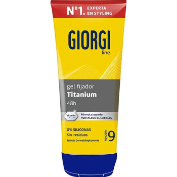Giorgi Line Titanium Styling Gel 170ml - Tenue Flexible | Kermatone