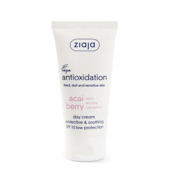 Ziaja Acai Crème Faciale de Jour SPF10 - Hydratation & Protection | Kermatone