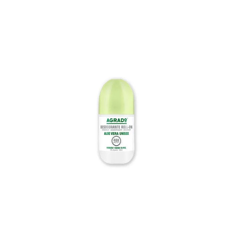 Agrado Déodorant Roll On Aloe Vera 50ml - Fraîcheur Durable | Kermatone