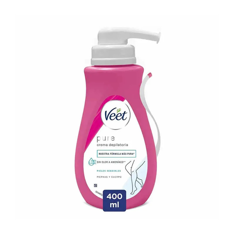 Veet Pure Crème Dépilatoire Sous Douche - Peaux Sensibles | Kermatone