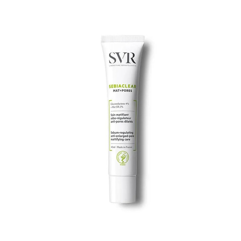 SVR Sebiaclear Crème Mat+Pores - Peau parfaite en un tube | Kermatone