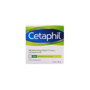 Crème de Nuit Cetaphil - Hydratation Intense 48ml | Kermatone