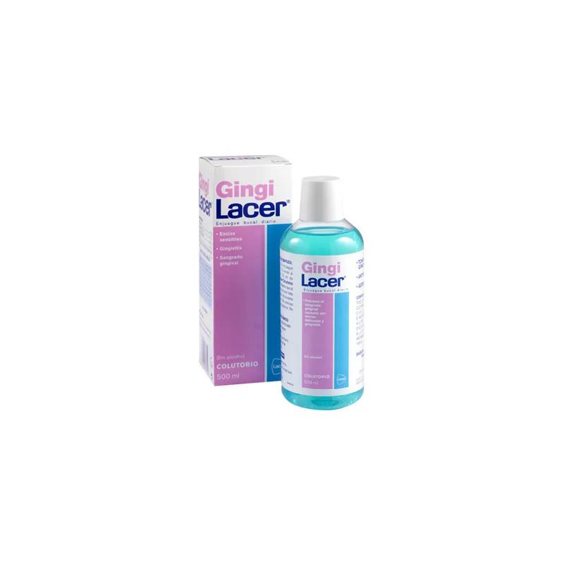 Lacer Enjuague Bucal Sin Alcool 500ml - Fraîcheur durable | Kermatone