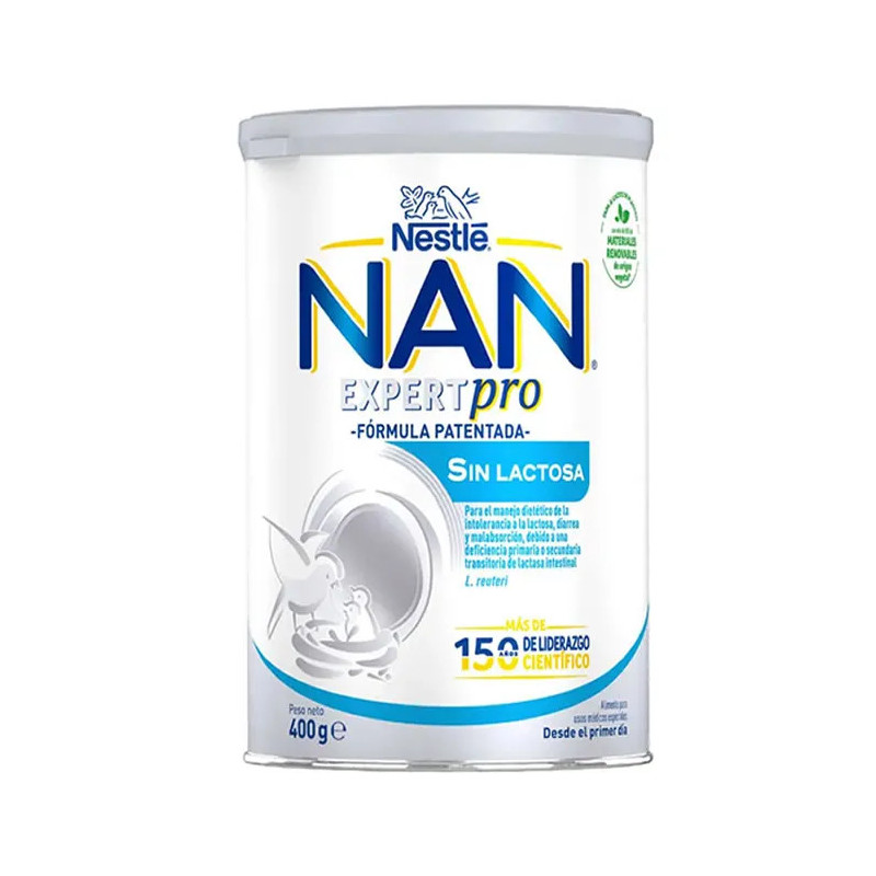 Nestlé Nan ExpertPro Sans Lactose 400g - Lait bébé Kermatone