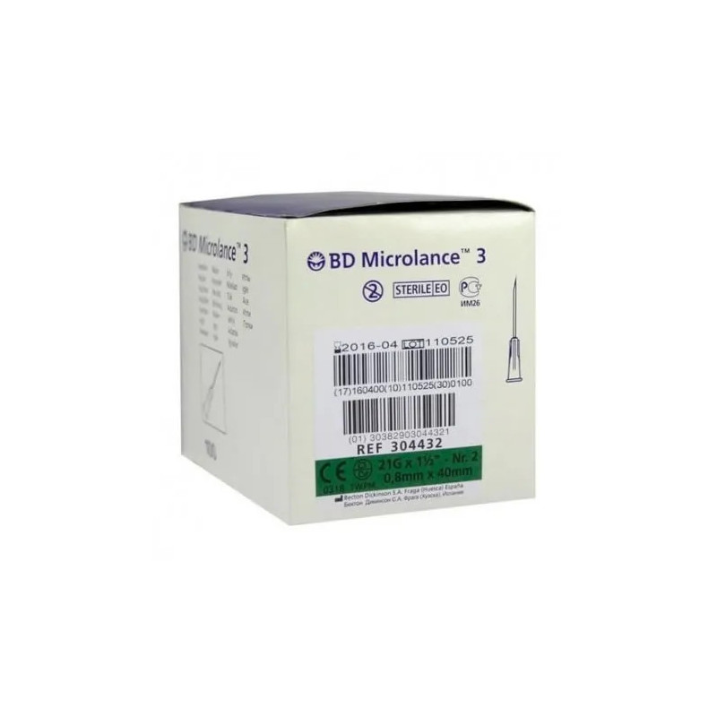 Aiguilles Microlance BD 0,8mm - Kermatone