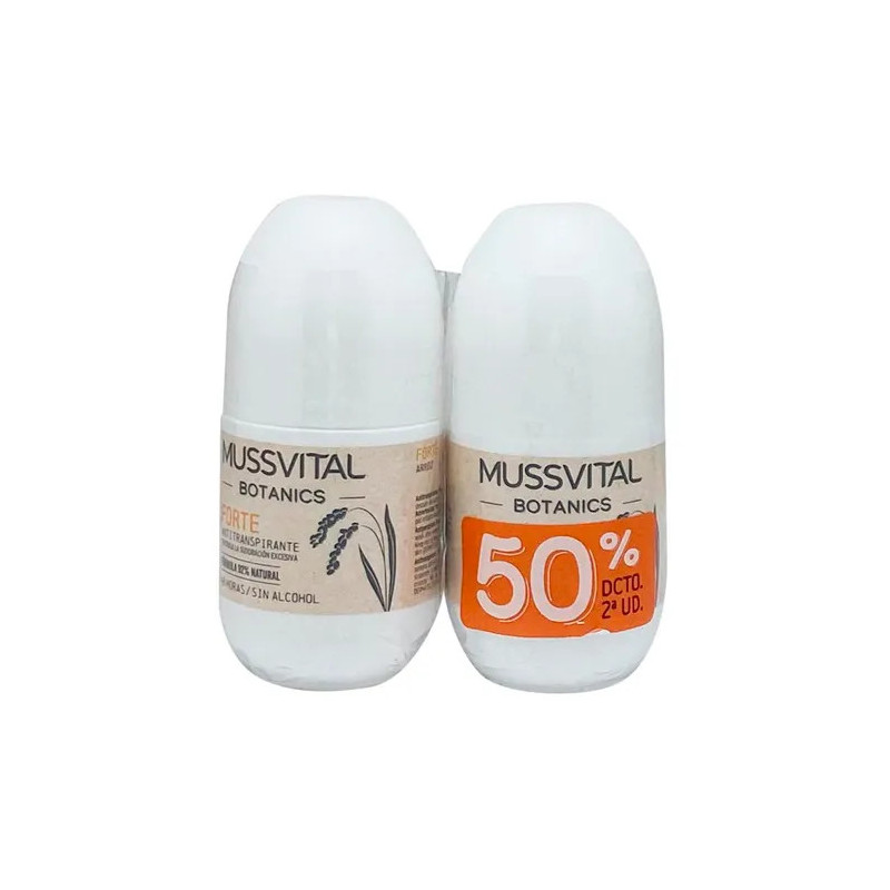 Mussvital Botanics Deo Forte 75ml - Déodorant Naturel | Kermatone