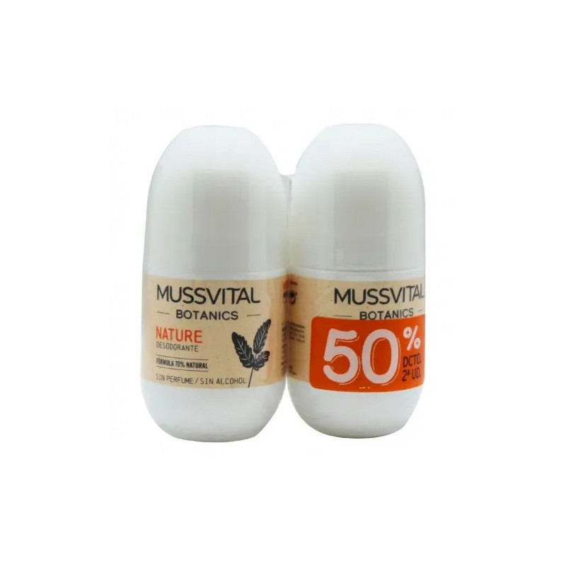 Mussvital Botanics Déodorant Naturel 75ml - Kermatone