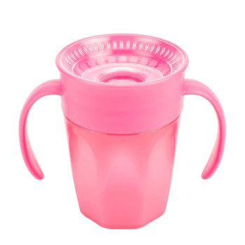Gobelet 360 Rose 200ml sans Bec Verseur - Kermatone