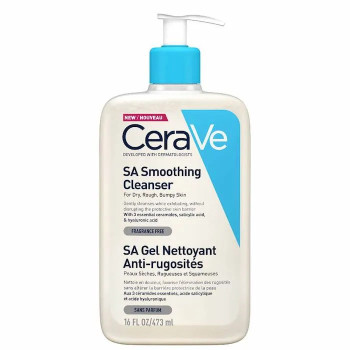 CeraVe SA Gel Nettoyant Anti-Rugosité 473ml - Kermatone