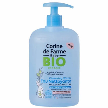 Eau Nettoyante Bio Bébé 500ml - Douceur & Pureté | Kermatone