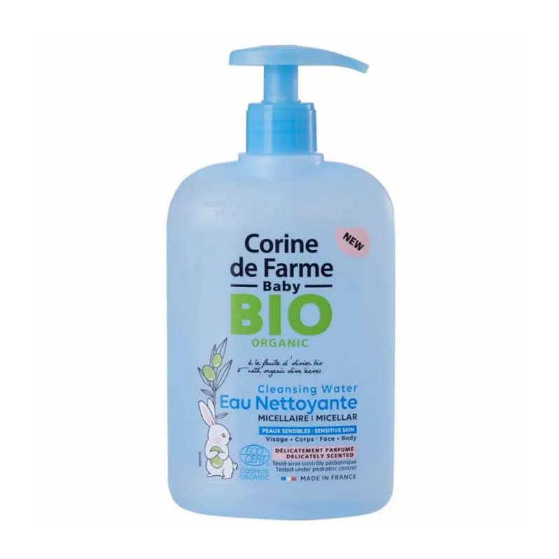 Eau Nettoyante Bio Bébé 500ml - Douceur & Pureté | Kermatone
