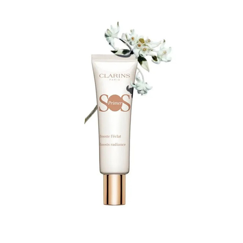 Clarins SOS Primer 00 White - Éclat & Hydratation | Kermatone