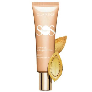 Achète Clarins SOS Primer 02 Peach - Éclat Instantané | Kermatone