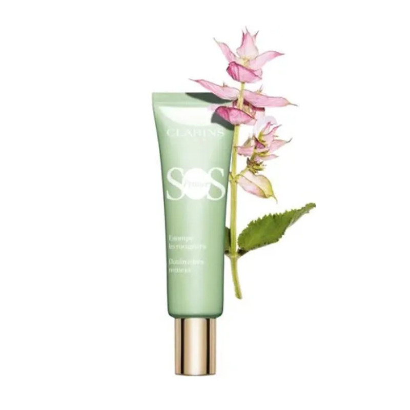 Clarins SOS Primer Vert 30ml - Éclat & Correction Rougeurs | Kermatone
