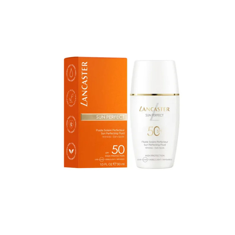 Lancaster Sun Perfect Fluid SPF50 - Protégez votre peau | Kermatone