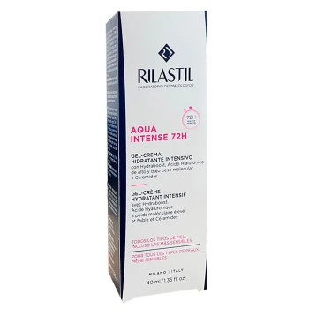 Rilastil Aqua Intense 72H Gel Crème Hydratante Kermatone