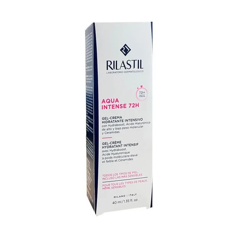 Rilastil Aqua Intense 72H Gel Crème Hydratante Kermatone