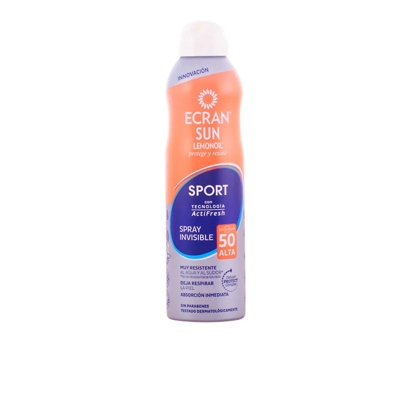 Ecran Sun Lemonoil Sport Invisible Spray SPF50 - 250ml