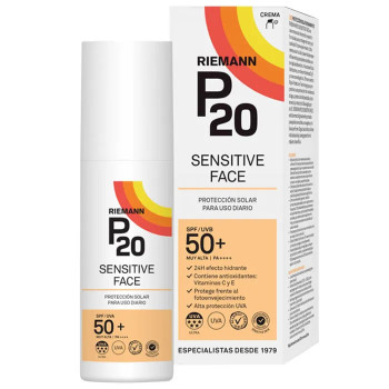 Riemann P20 Protection Solaire Visage SPF50+ | Kermatone