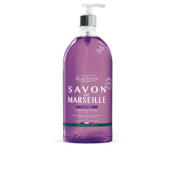 Beauterra Marseille Jabón Lavanda 1000ml - Savon Aromatique Kermatone